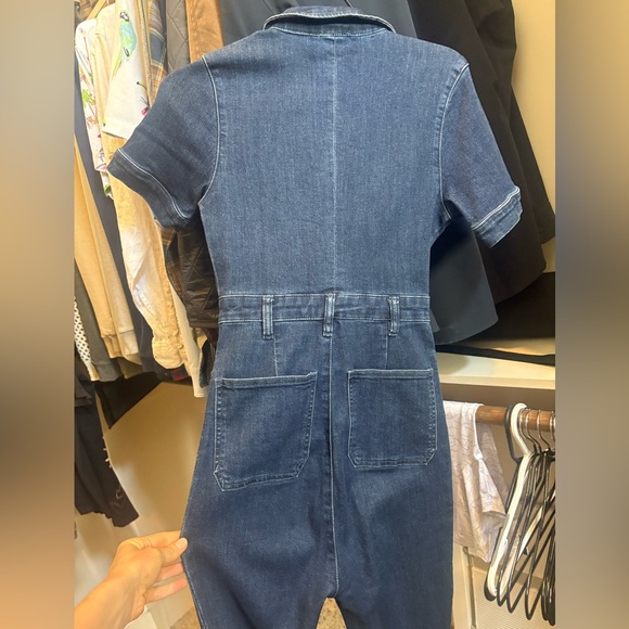 Bella Hadid Denim Jumpsuit - Picture 7 of 7